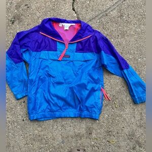 Columbia Vintage Colorful Windbreaker Jacket